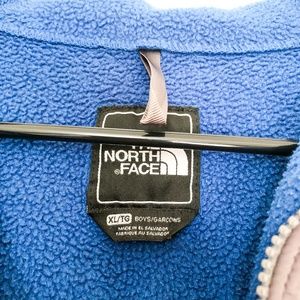 The North Face Jackets & Coats - The North Face Blue Grey Fleece Jacket The North Face Jackets & Coats - The North Face Blue Grey Fleece Jacket